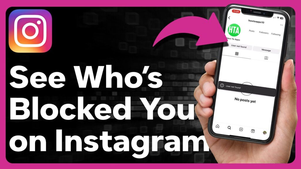 how to see who blocked you on instagram